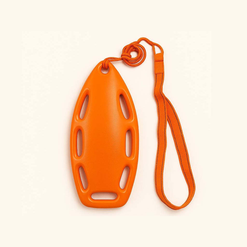 Front View of the Malibu Rescue Buoy